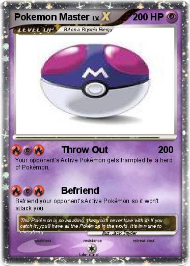 Pokemon Pokemon Master