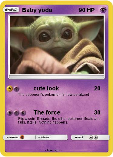 Pokemon Baby yoda