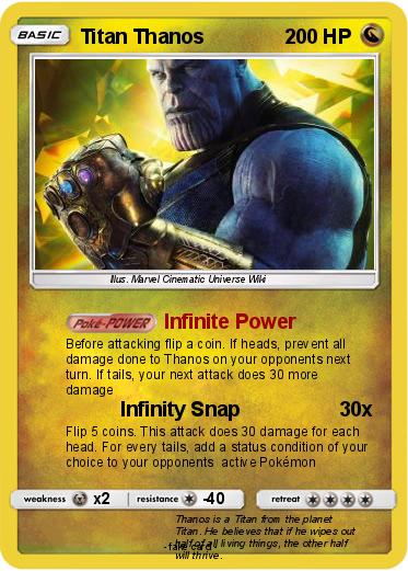 Pokemon Titan Thanos