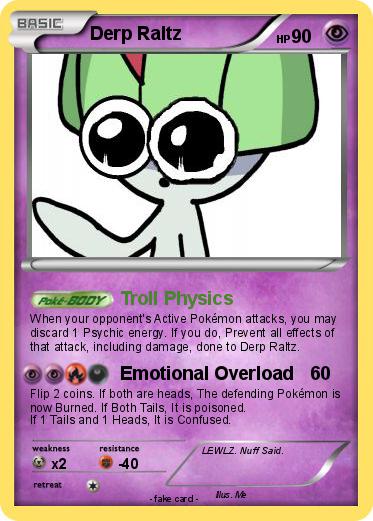 Pokemon Derp Raltz