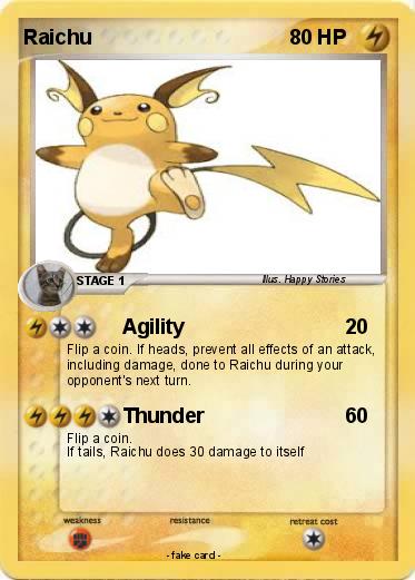 Pokemon Raichu