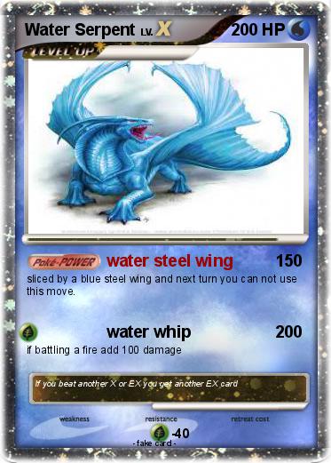 Pokemon Water Serpent