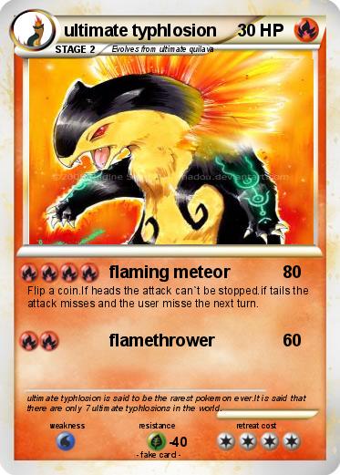 Pokemon ultimate typhlosion