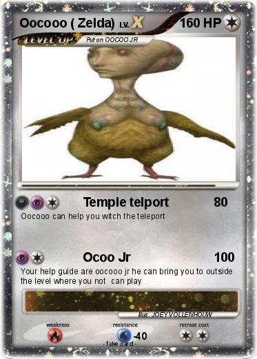 Pokemon Oocooo ( Zelda)