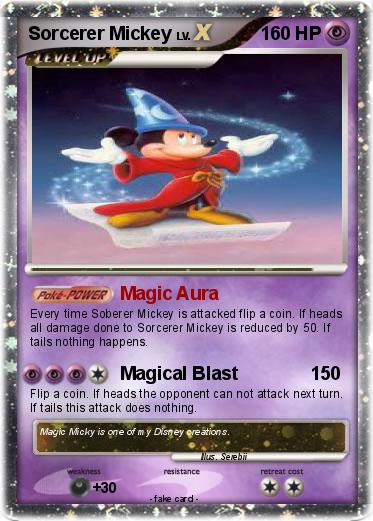 Pokemon Sorcerer Mickey