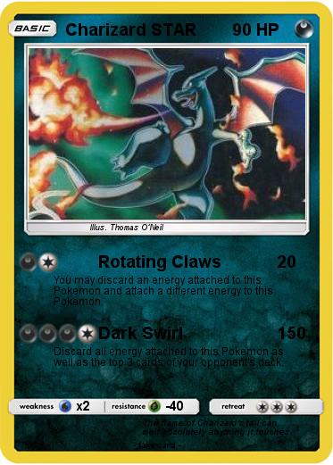 Pokemon Charizard STAR