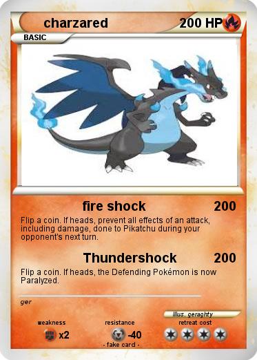 Pokemon charzared
