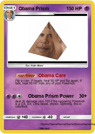 Pokemon Obama Prism