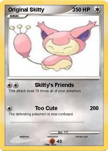 Pokemon Original Skitty                   3