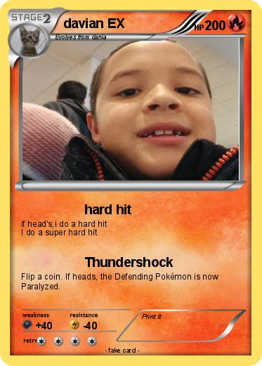 Pokemon davian EX