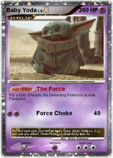 Pokemon Baby Yoda