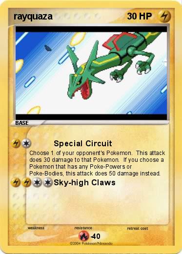 Pokemon rayquaza