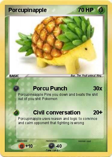 Pokemon Porcupinapple