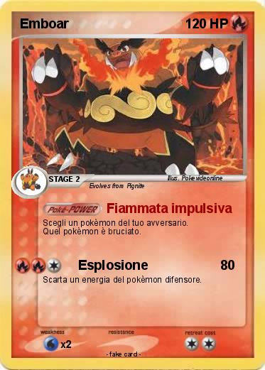 Pokemon Emboar