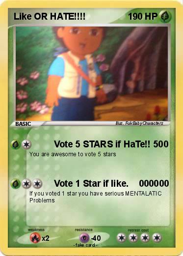 Pokemon Like OR HATE!!!! Pokemon Like OR HATE!!!!