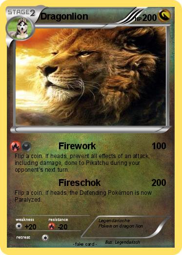 Pokemon Dragonlion