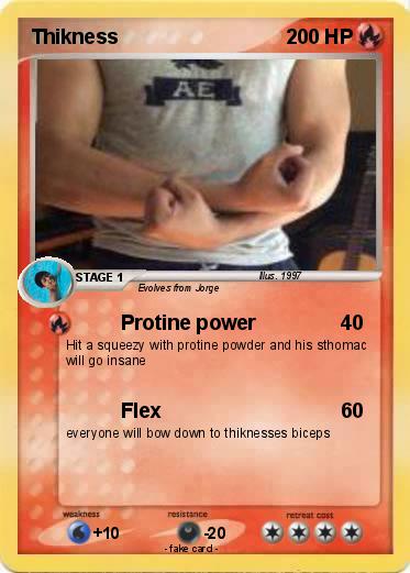 Pokemon Thikness