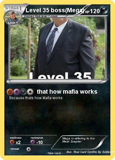 Pokemon Level 35 boss(Mega)