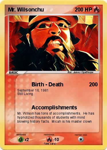 Pokemon Mr. Wilsonchu