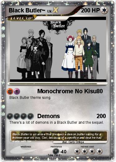 Pokemon Black Butler~