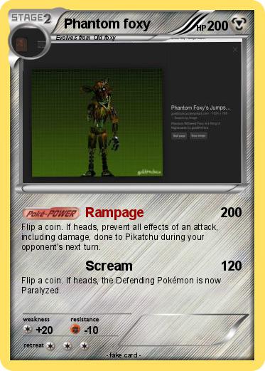 Pokemon Phantom foxy