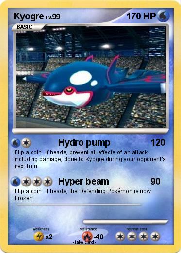 Pokemon Kyogre