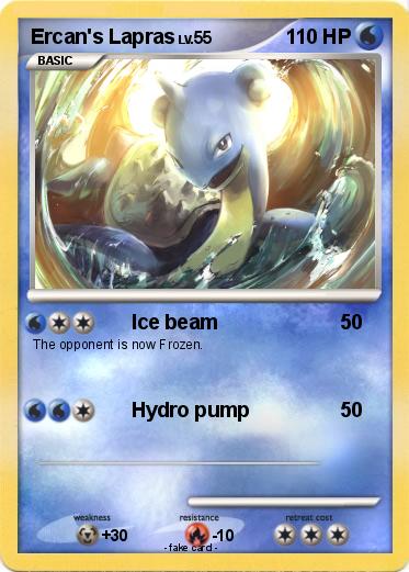 Pokemon Ercan's Lapras
