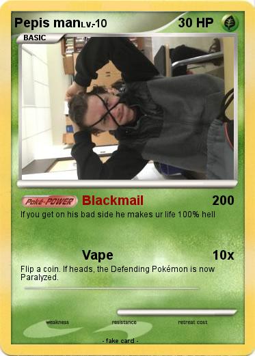 Pokemon Pepis man
