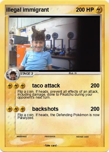 Pokemon illegal immigrant