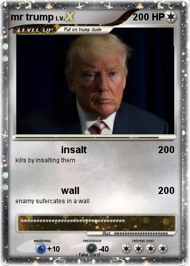 Pokemon mr trump