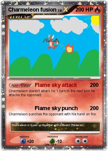 Pokemon Charmeleon fusion