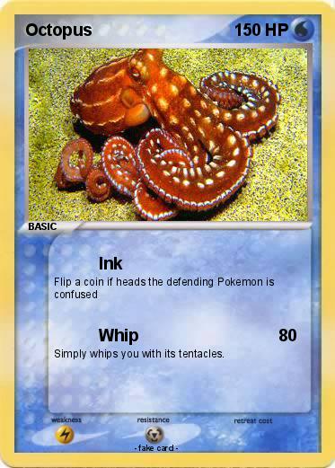 Pokemon Octopus