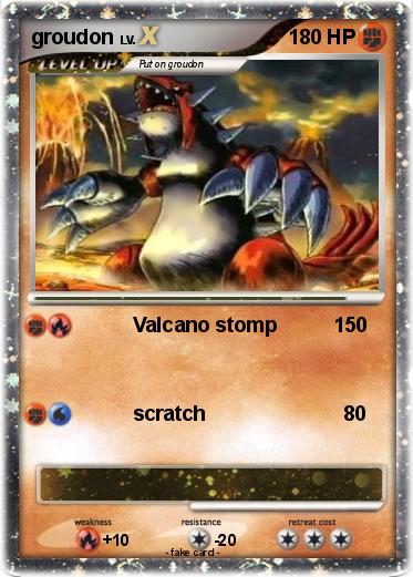 Pokemon groudon