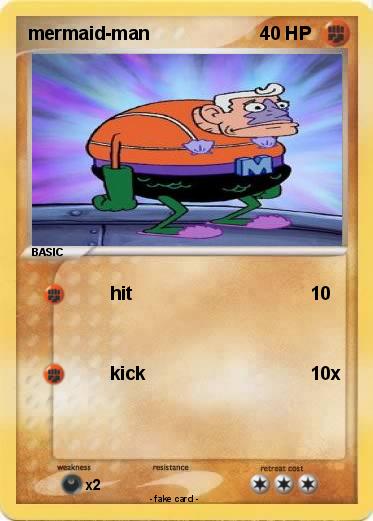 Pokemon mermaid-man