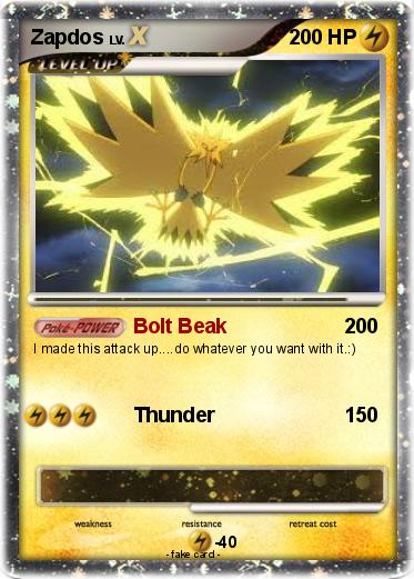 Pokemon Zapdos