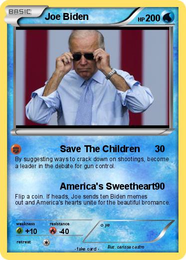 Pokemon Joe Biden