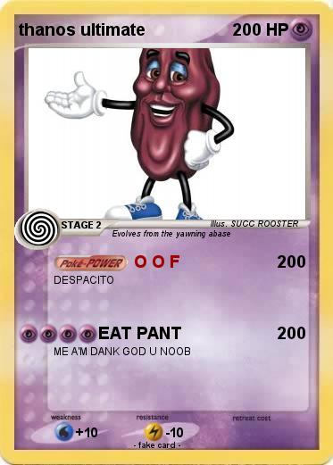 Pokemon thanos ultimate