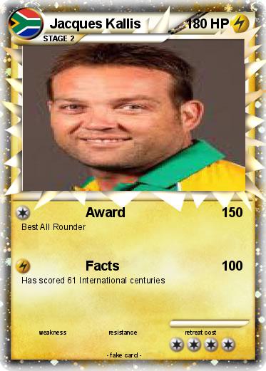 Pokemon Jacques Kallis
