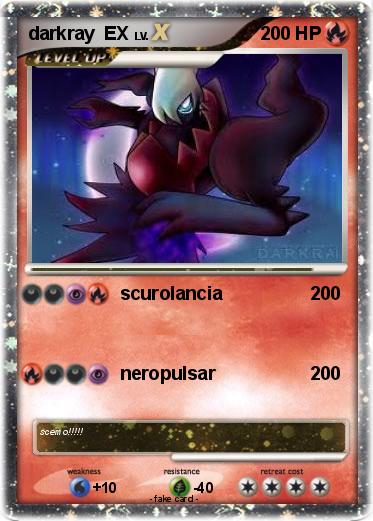 Pokemon darkray  EX