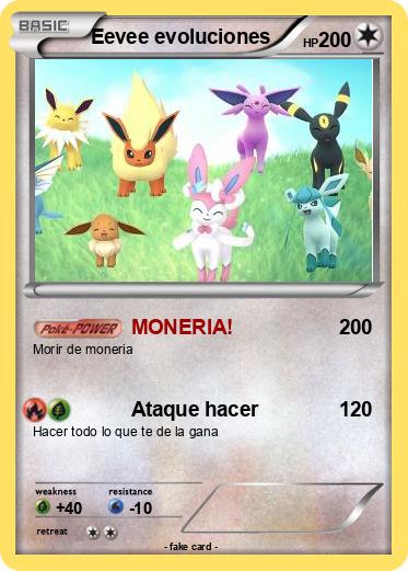 Pokemon Eevee evoluciones