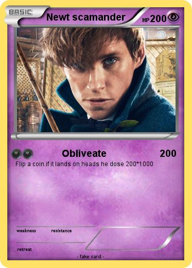 Pokemon Newt scamander