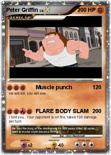 Pokemon Peter Griffin