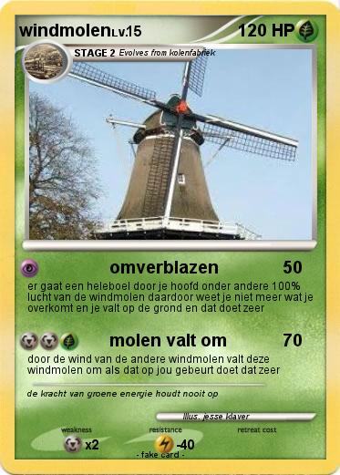 Pokemon windmolen