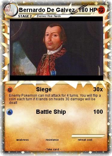 Pokemon Bernardo De Galvez