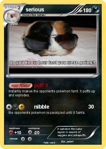 Pokemon serious