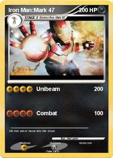 Pokemon Iron Man:Mark 47