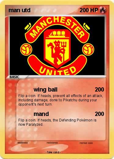 Pokemon man utd