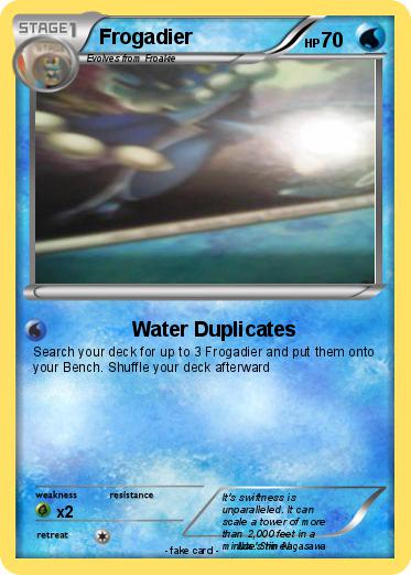 Pokemon Frogadier