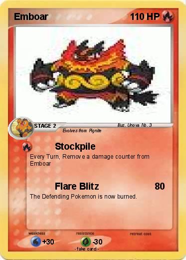 Pokemon Emboar