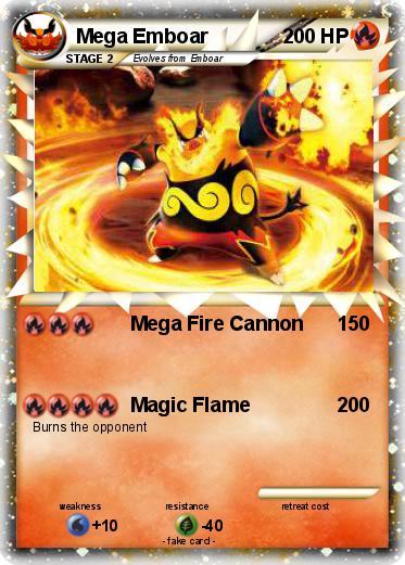 Pokemon Mega Emboar